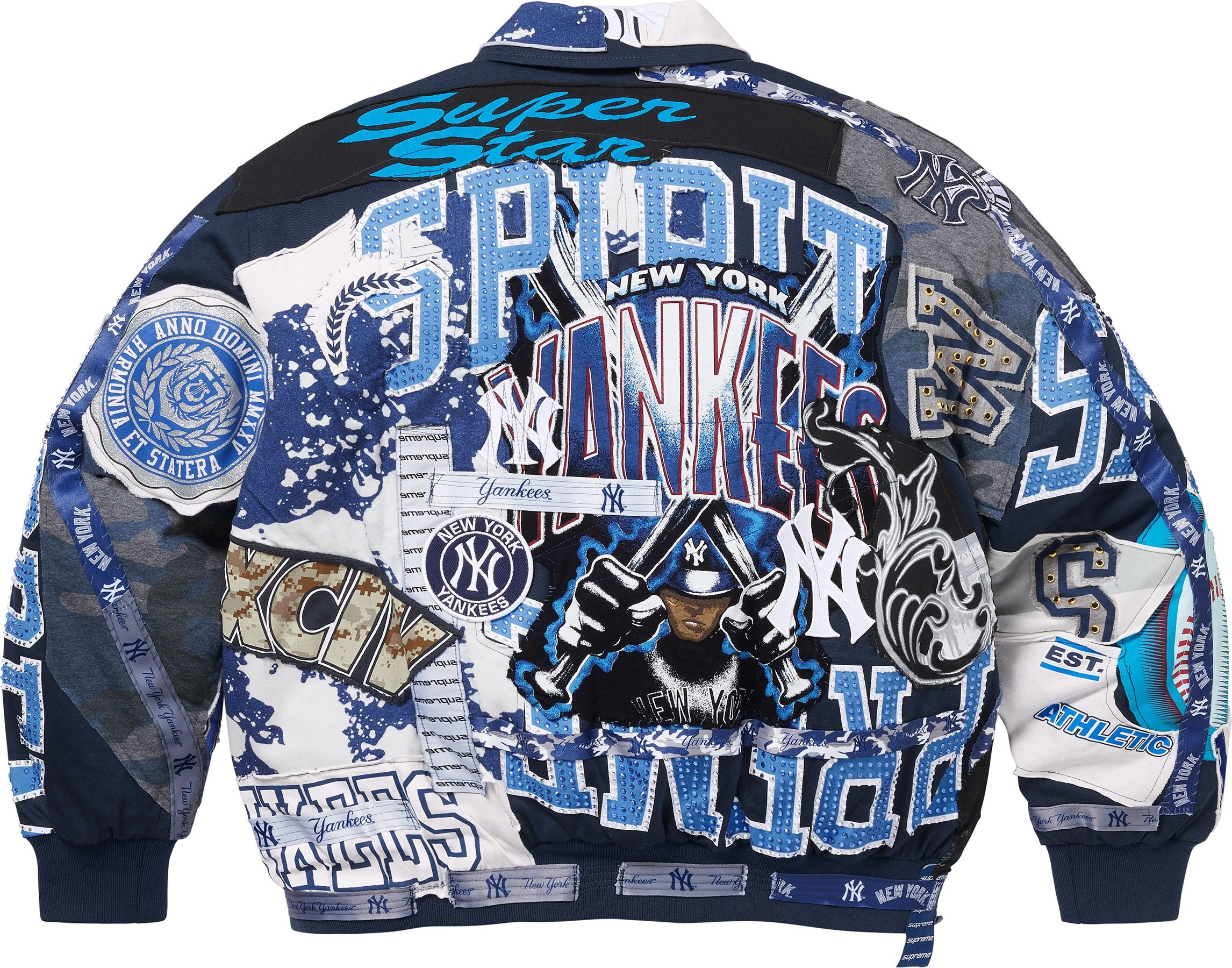 Supreme®/Jeff Hamilton New York Yankees™  Varsity Jacket view 4